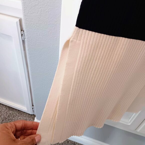 Striped Sweater Dress - Picture 3 of 4